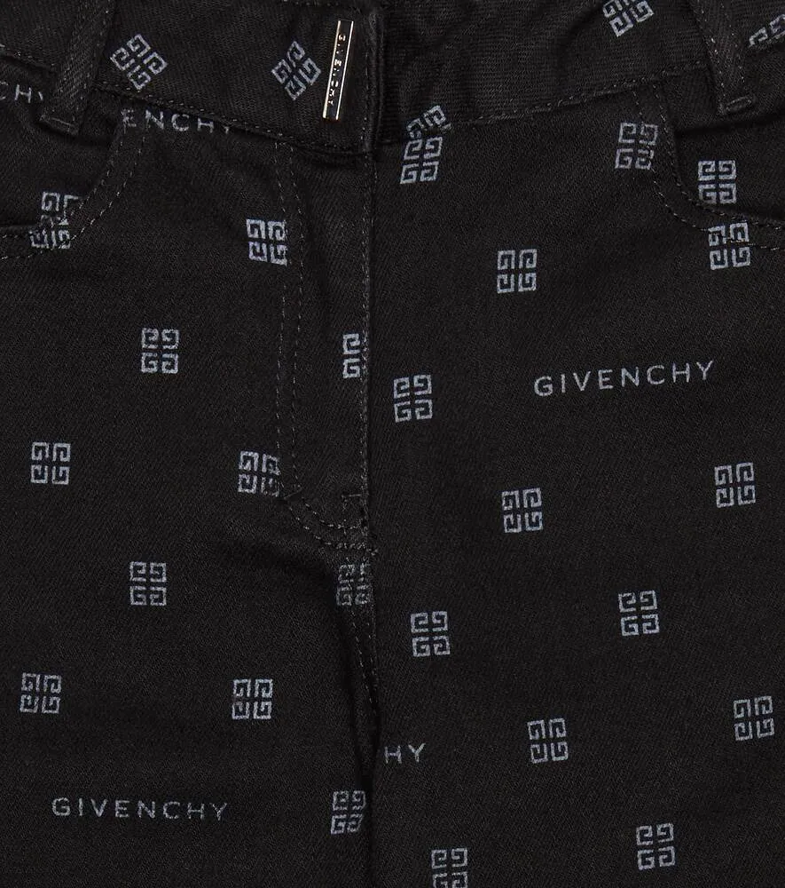 4G Givenchy Kids jeans, black