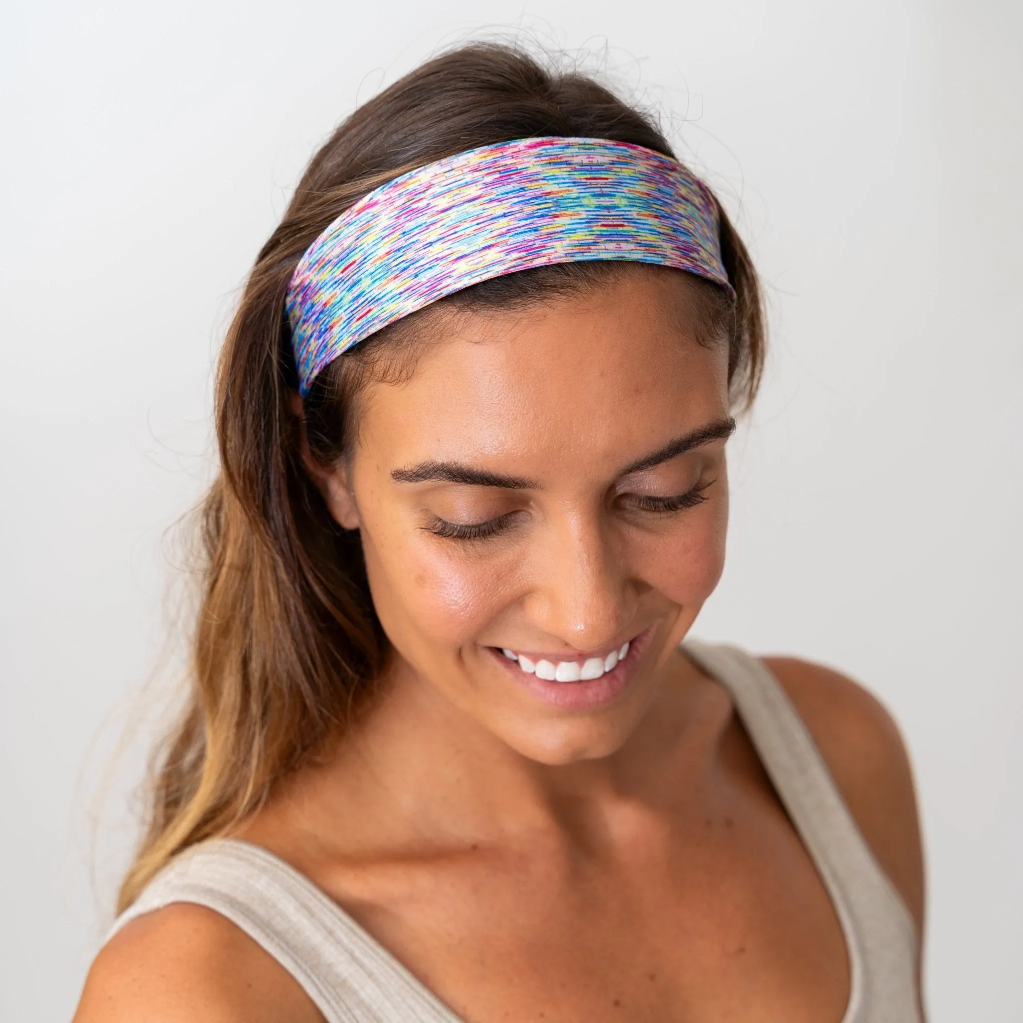 Adjustable No Slip Mesh Sport Headbands - 3 Pack