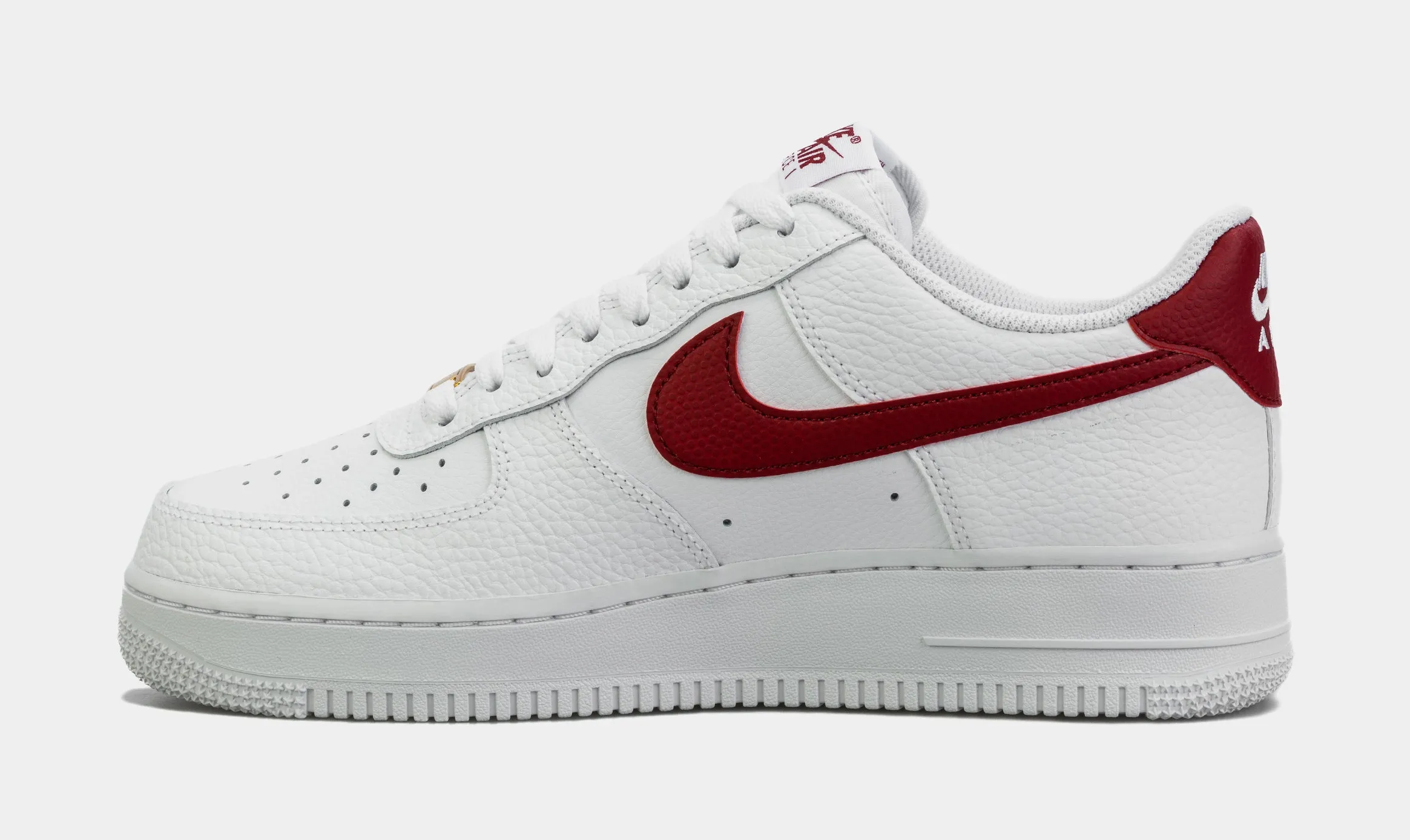 Air Force 1 07 Mens Lifestyle Shoes (White/Red)