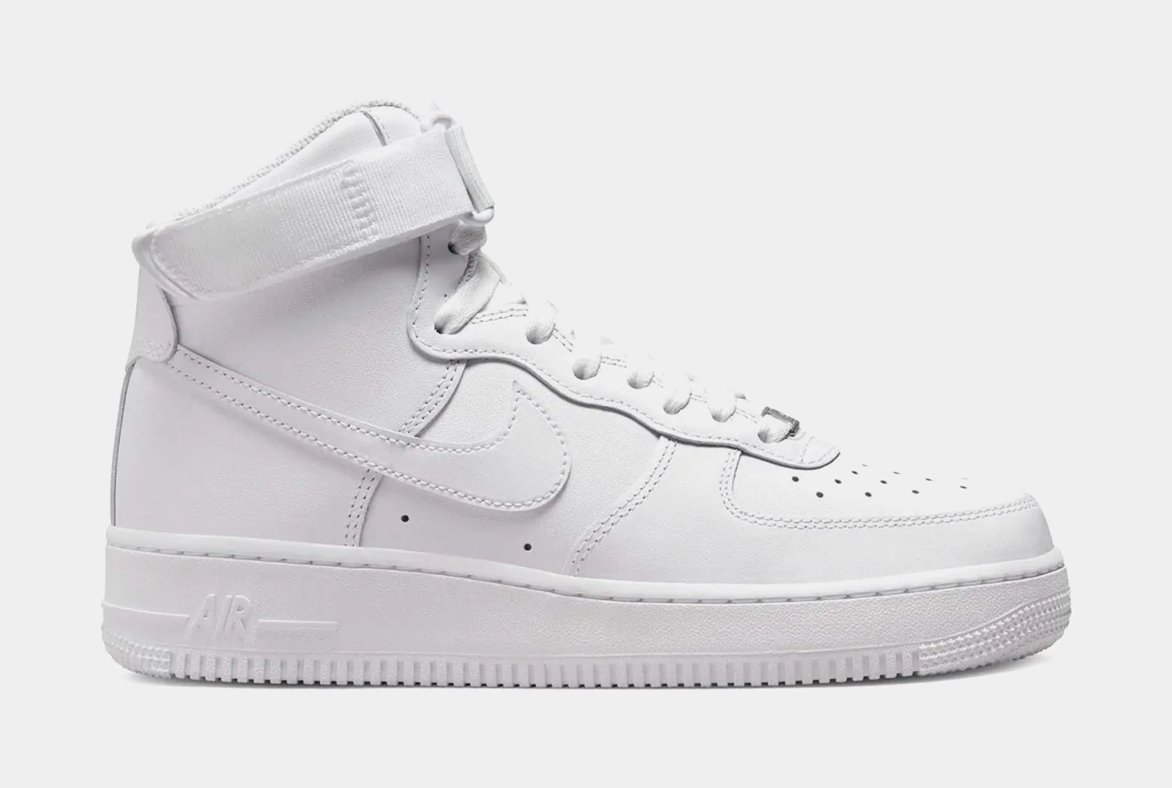 Air Force 1 High Womens Lifestyle Shoes (White)