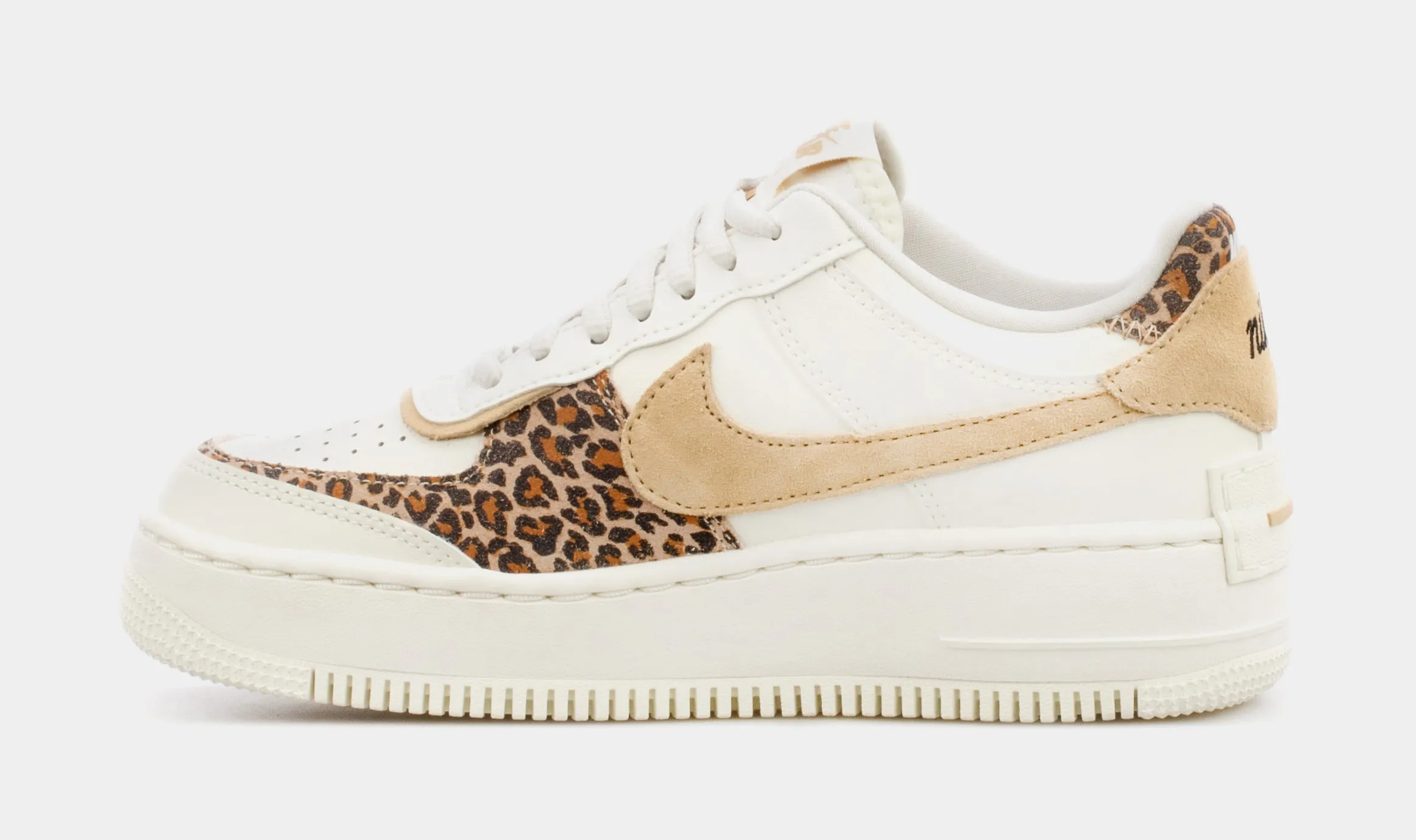 Air Force 1 Shadow Womens Lifestyle Shoes (Beige)