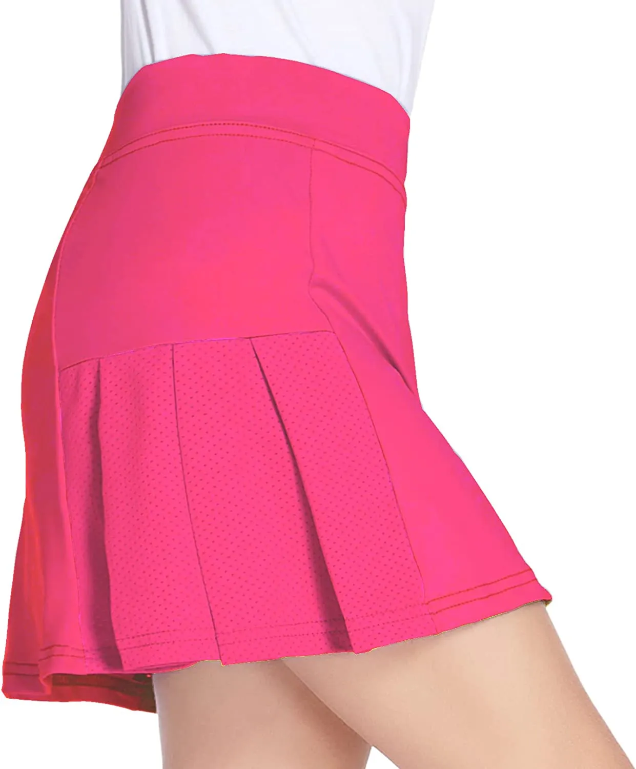 Arshiner Girl's Sport Skirts with Shorts Athletic Pleated Skorts