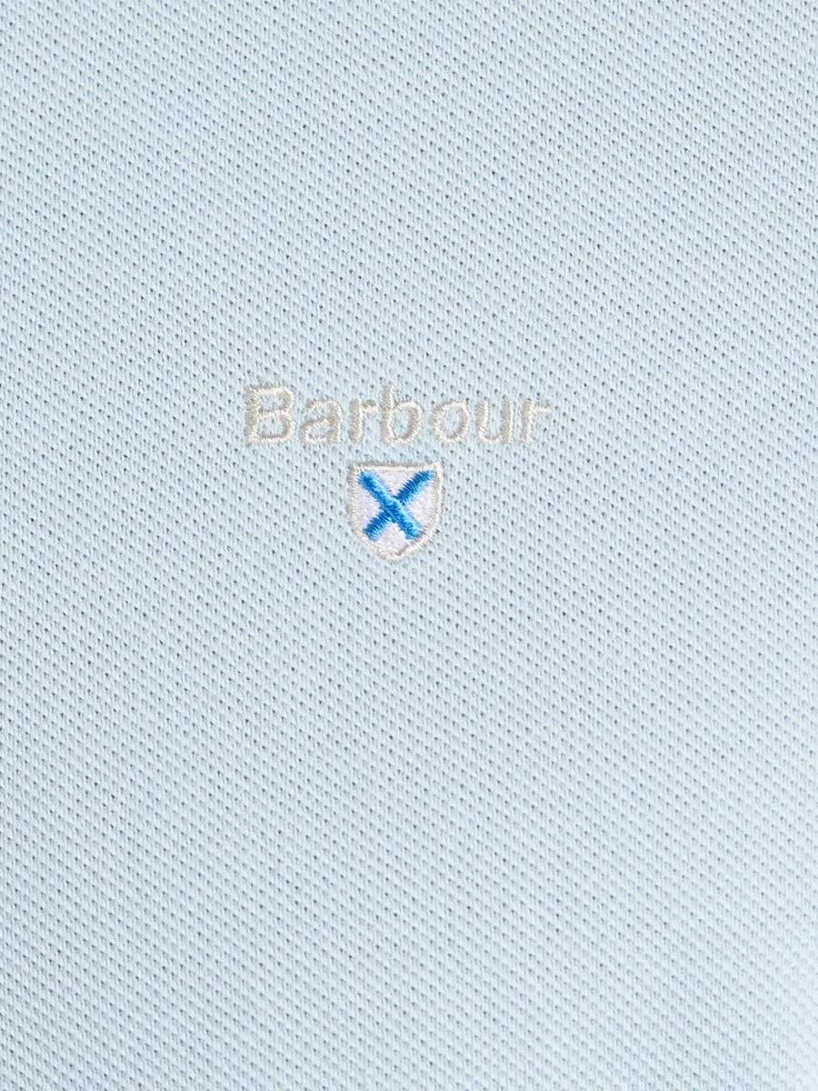 BARBOUR Sports Polo Shirt - Men's - Sky