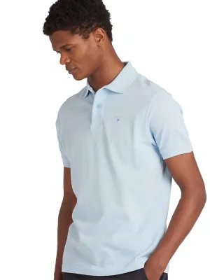 BARBOUR Sports Polo Shirt - Men's - Sky