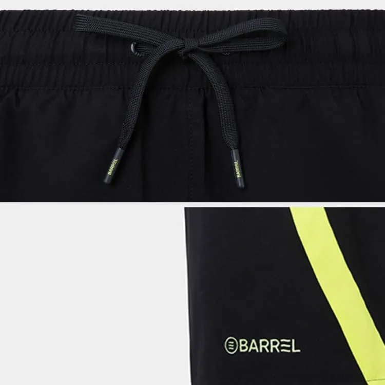 Barrel Men Romantic Motion Leggings Shorts-BLACK