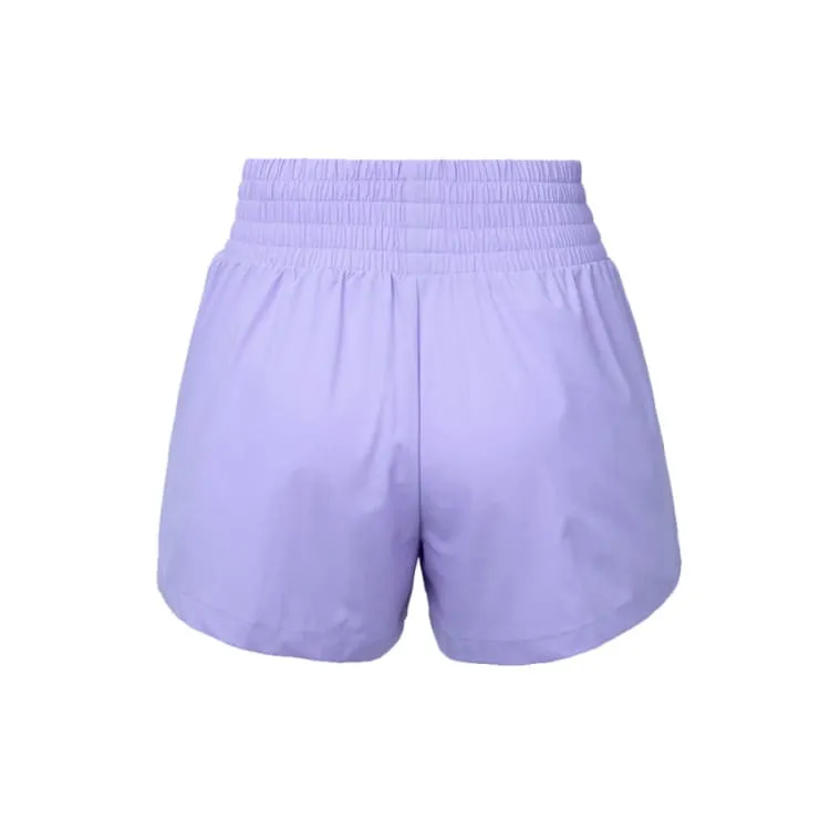 Barrel Women Essential HW Leggings Shorts-LAVENDER