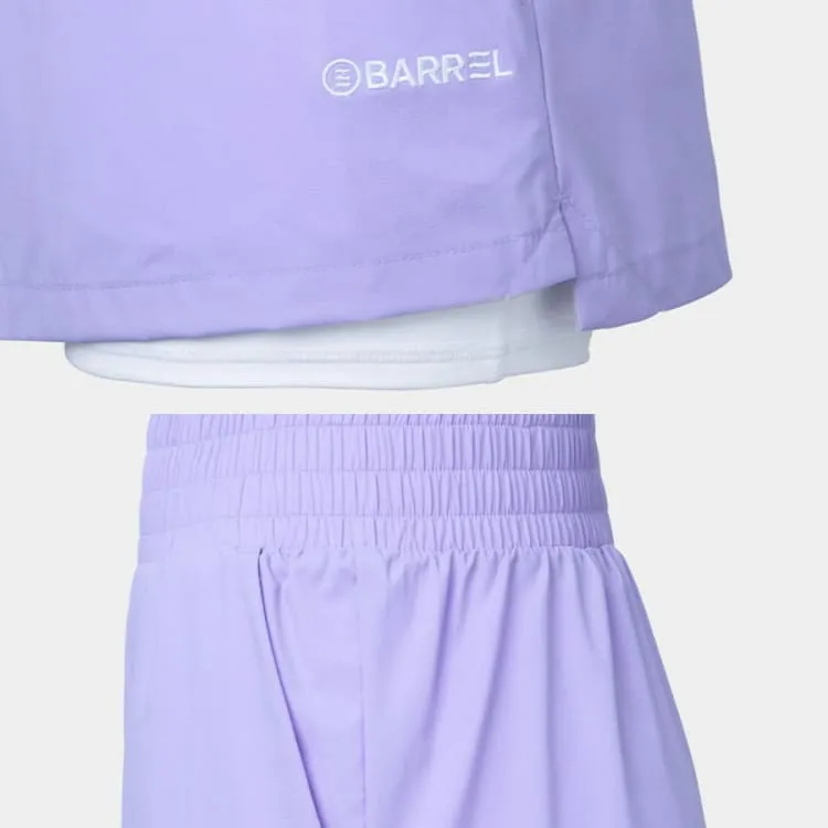 Barrel Women Essential HW Leggings Shorts-LAVENDER