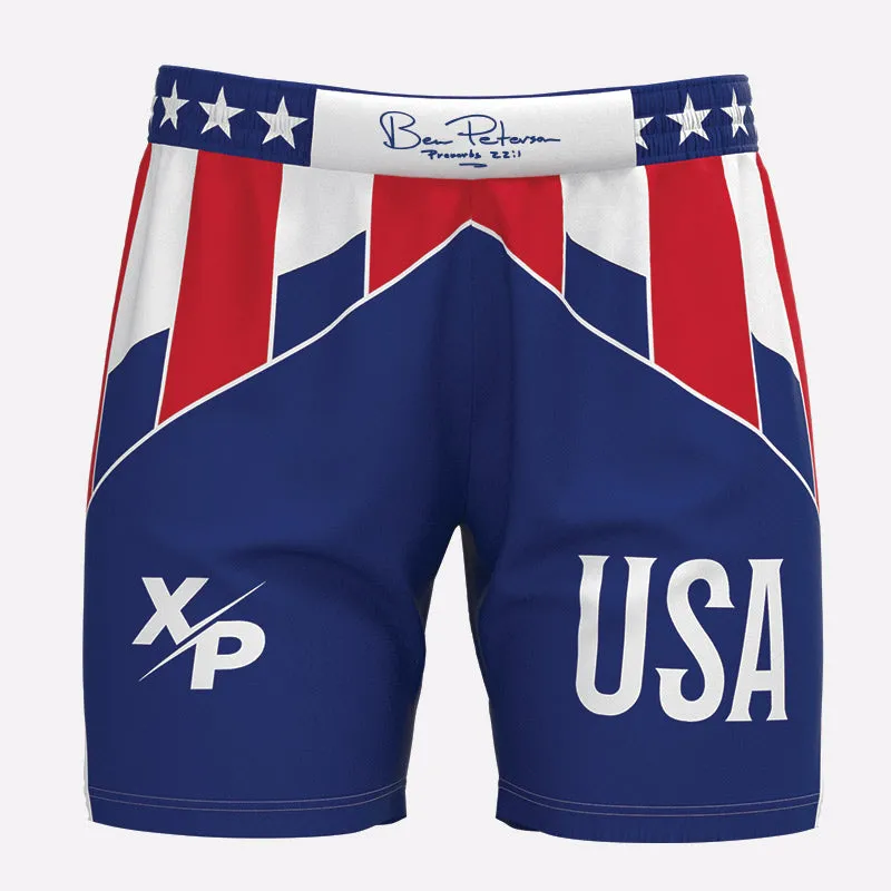 Ben Peterson Olympic Gold Medal 72' Training Shorts