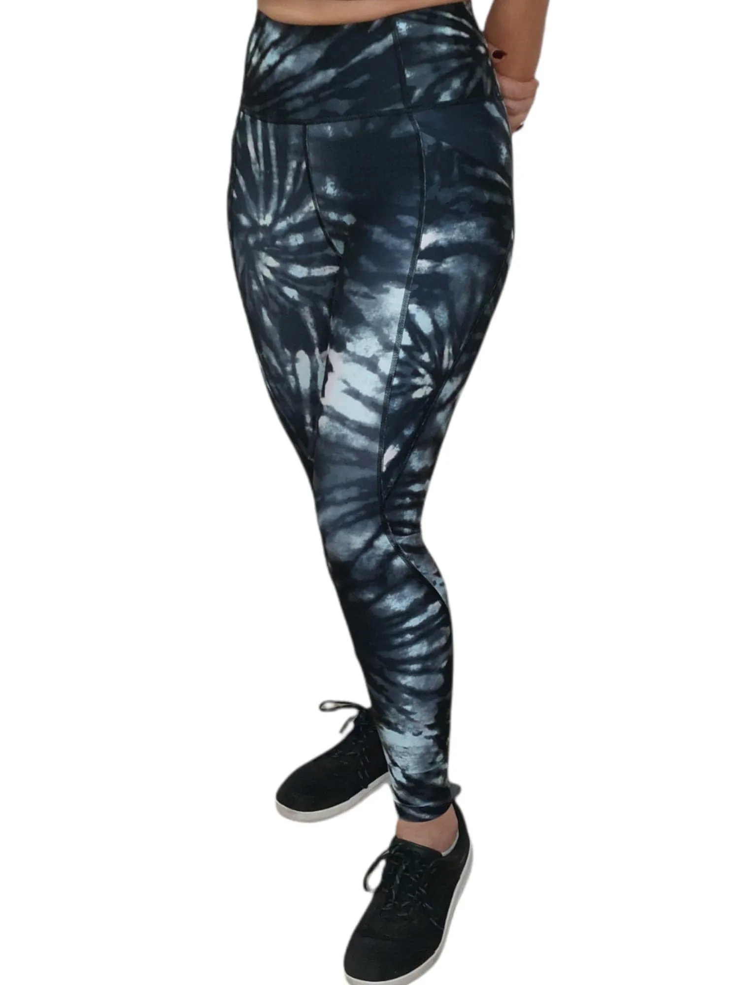 Black Tie Dye Sports Pants