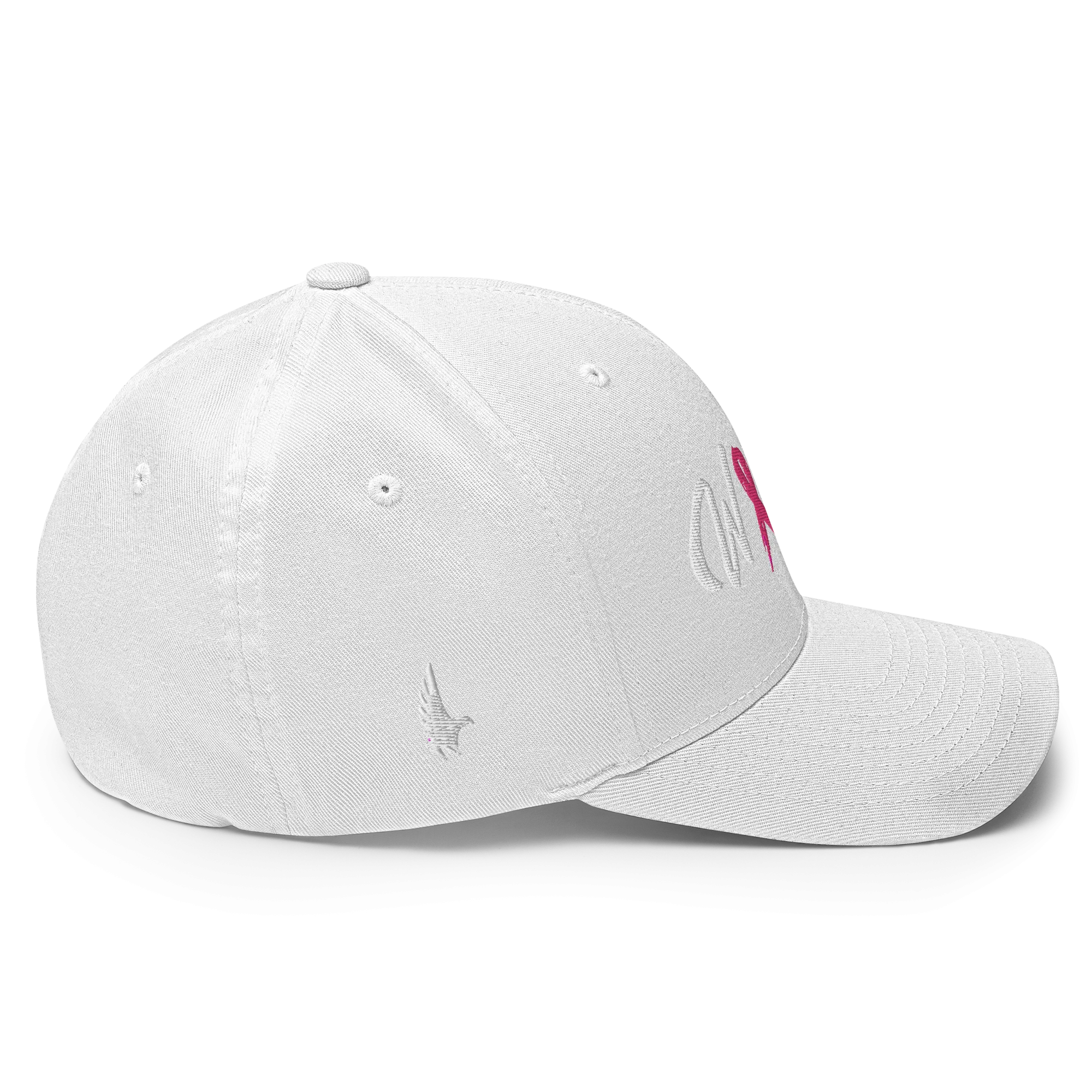 Breast Cancer Warrior Fitted Hat