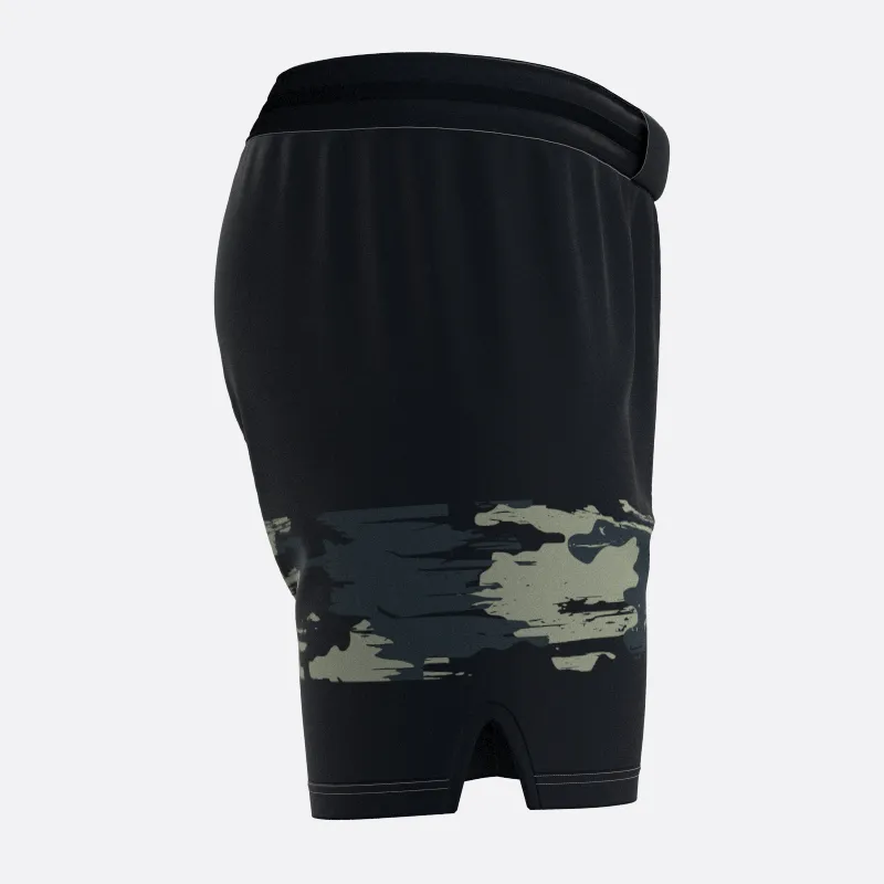 Camo Stripe Sport Shorts