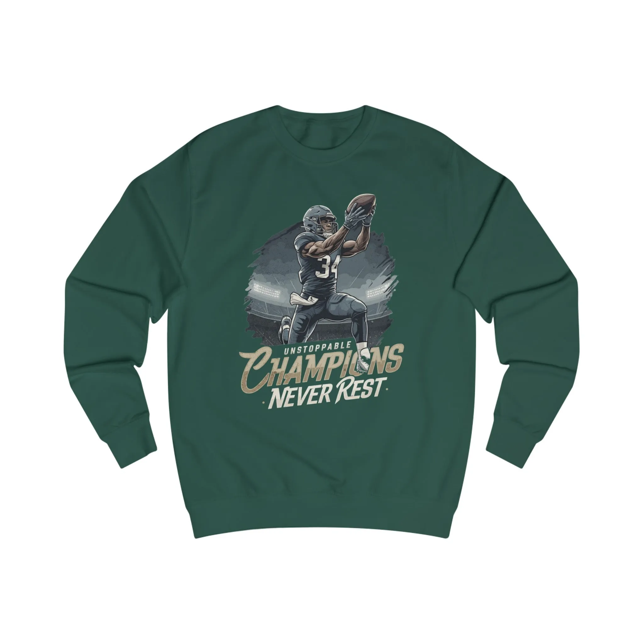 CHAMPIONS NEVER REST Unisex Sweatshirt  - Korea  - StyleMZ