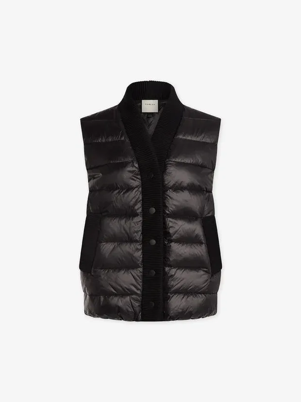 Colwyn Combo Boxy Gilet Black