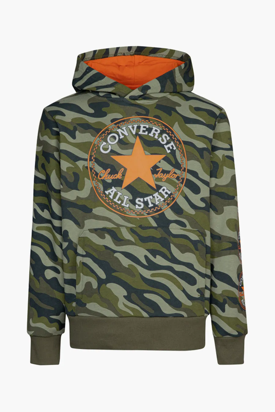 Converse Kids Camo Pullover Hoodie