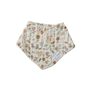 Cotton Muslin Bib, Meadow Floral