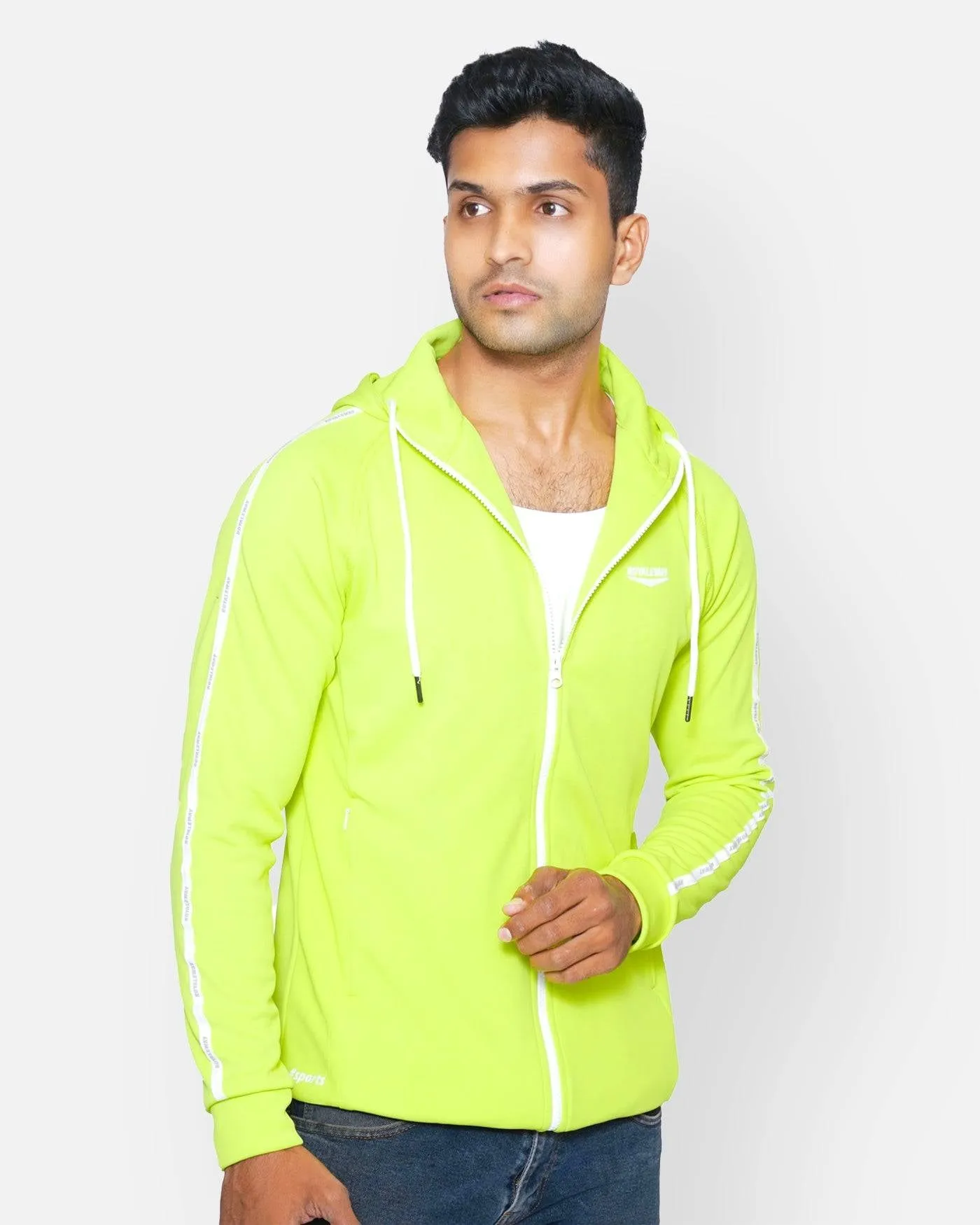 CrossFIT Neon Green Hoodie Jacket RWM0006