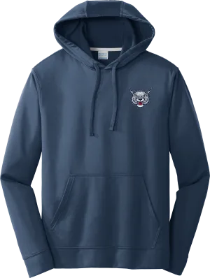 CT Bobcats Performance Fleece Pullover Hooded Sweatshirt