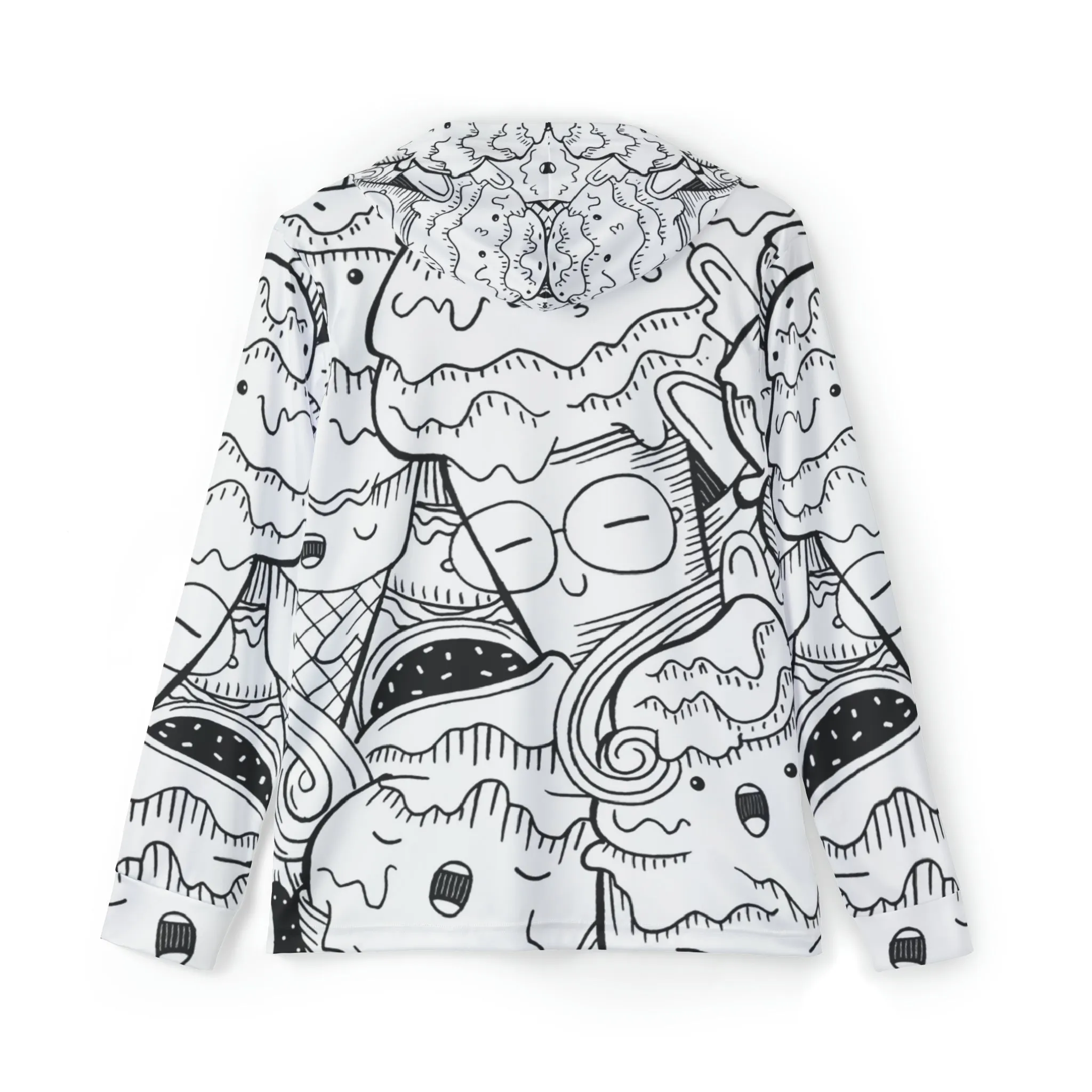 Doodle Icecream - Men's Sports Warmup Hoodie