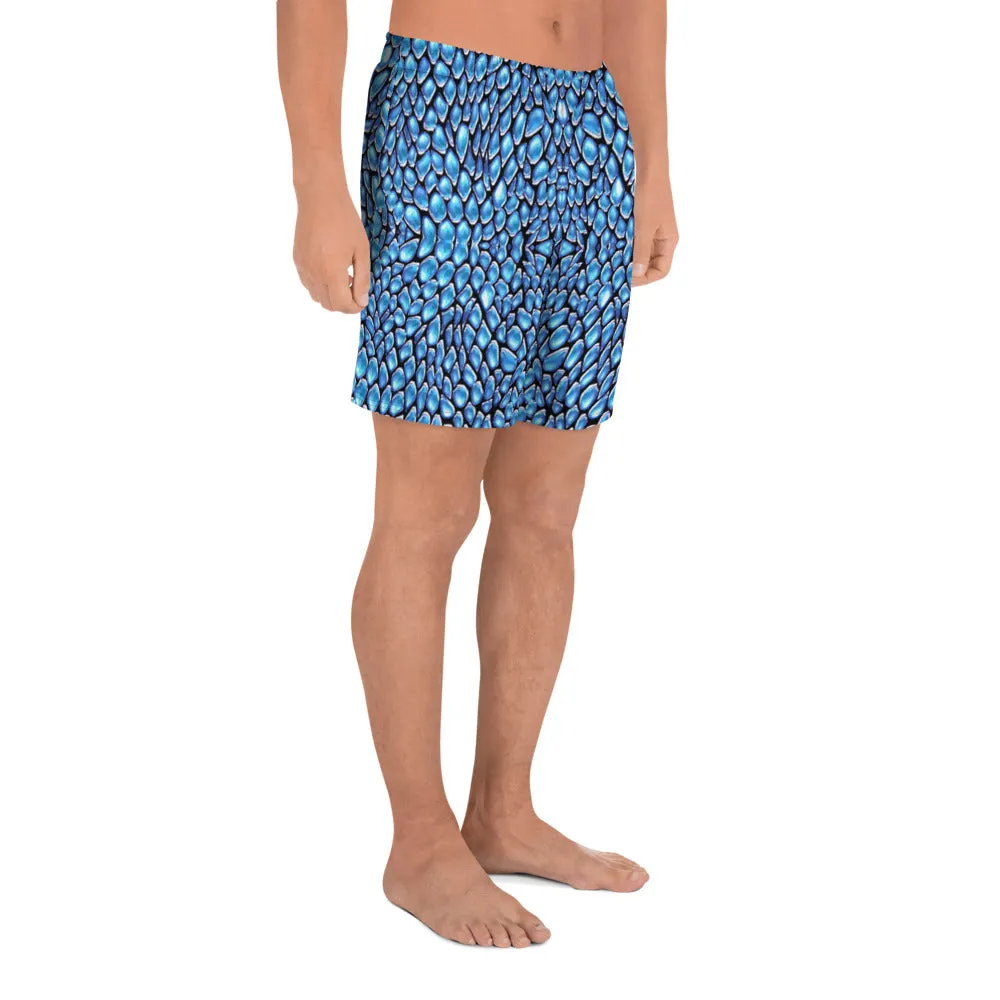 Dragon Skin Men's Athletic Long Shorts