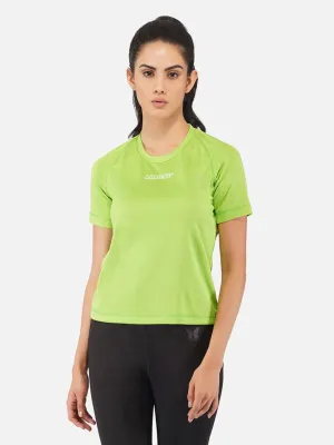 DriDOT Top T Shirt Apparel Women Raglan Pista Green RWW2062