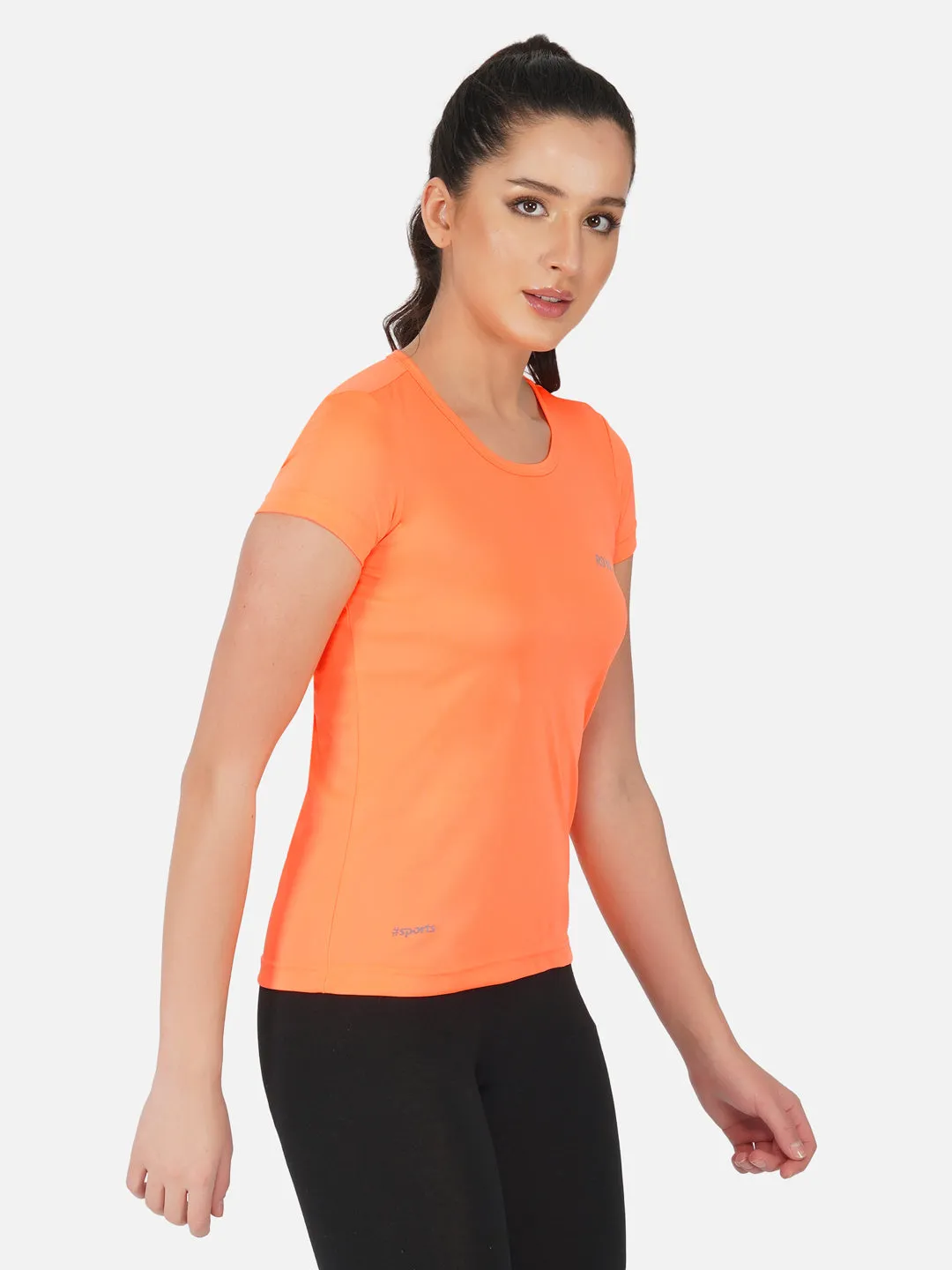 DriSOFT Fluorescent Orange RWW2049 Top T Shirt Women