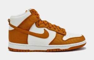 Dunk High Monarch Mens Basketball Shoes (White/Orange)