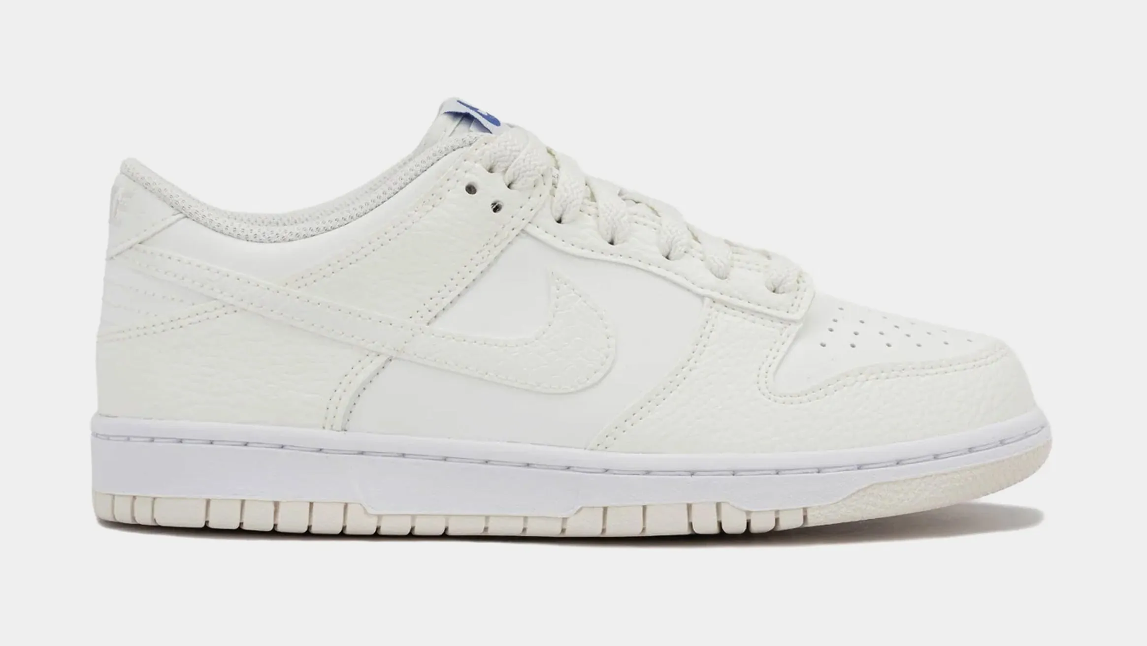 Dunk Low SE Sail Grade School Lifestyle Shoes (Sail/White/Game Royal/Sail)