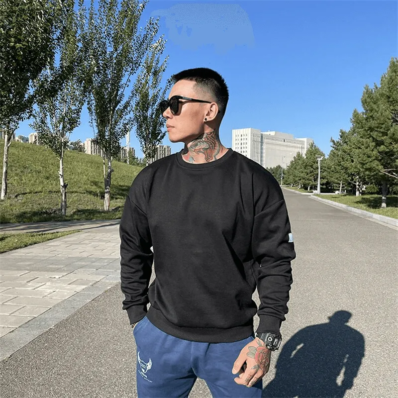 Fashionable Loose Men's Sweatshirt / Sports Sweater - SF1114