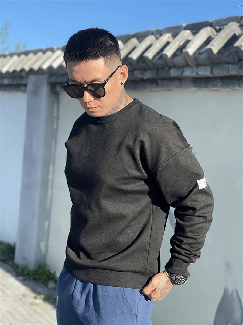 Fashionable Loose Men's Sweatshirt / Sports Sweater - SF1114