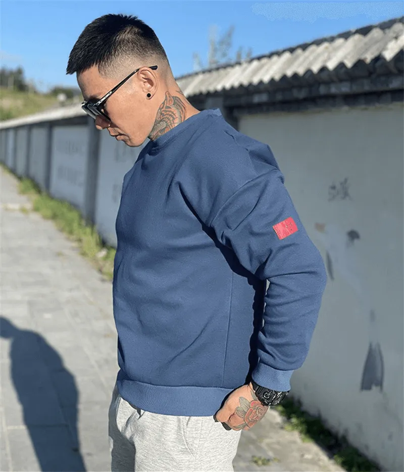 Fashionable Loose Men's Sweatshirt / Sports Sweater - SF1114