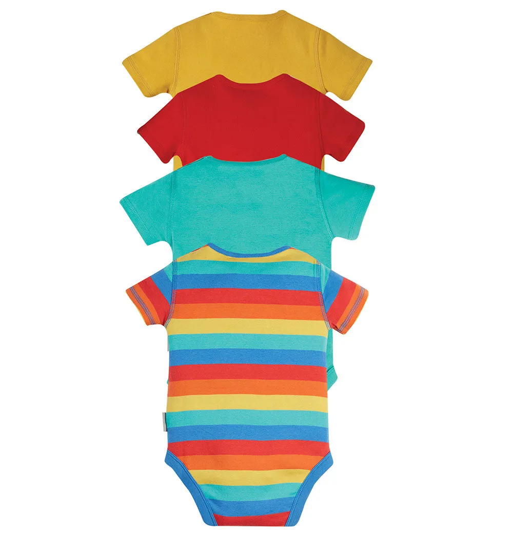 Frugi Over the Rainbow Body - 4 Pack