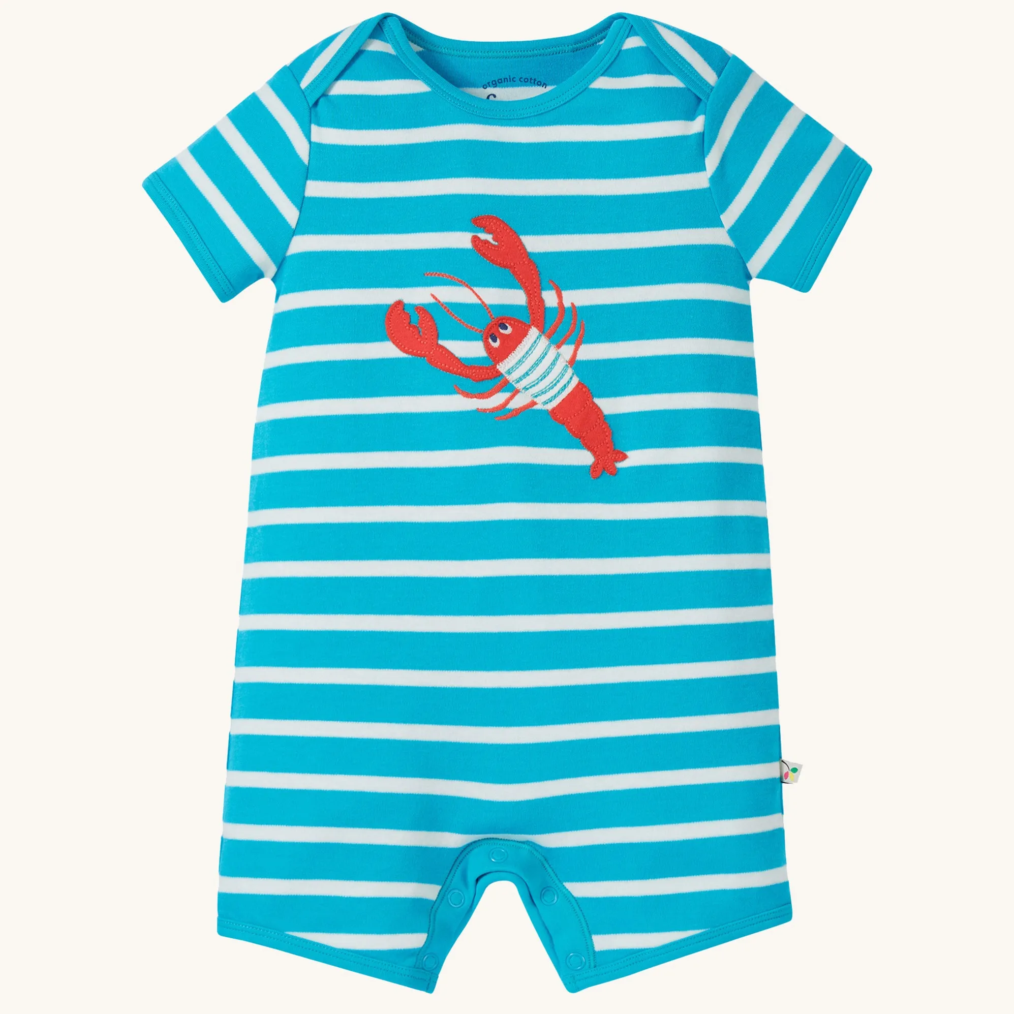 Frugi Rue Romper - Lobster