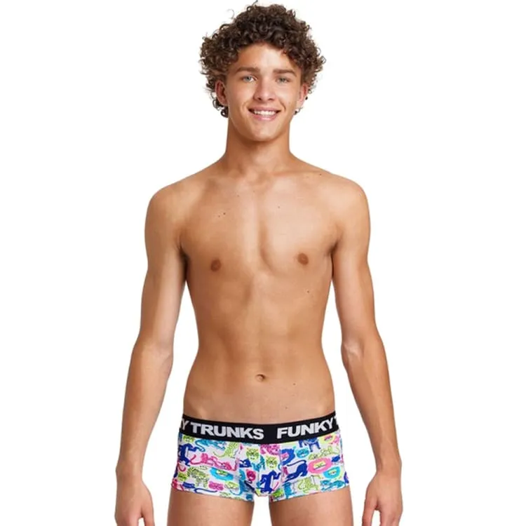 Funky Men Underwear Trunks-Kitty Cat