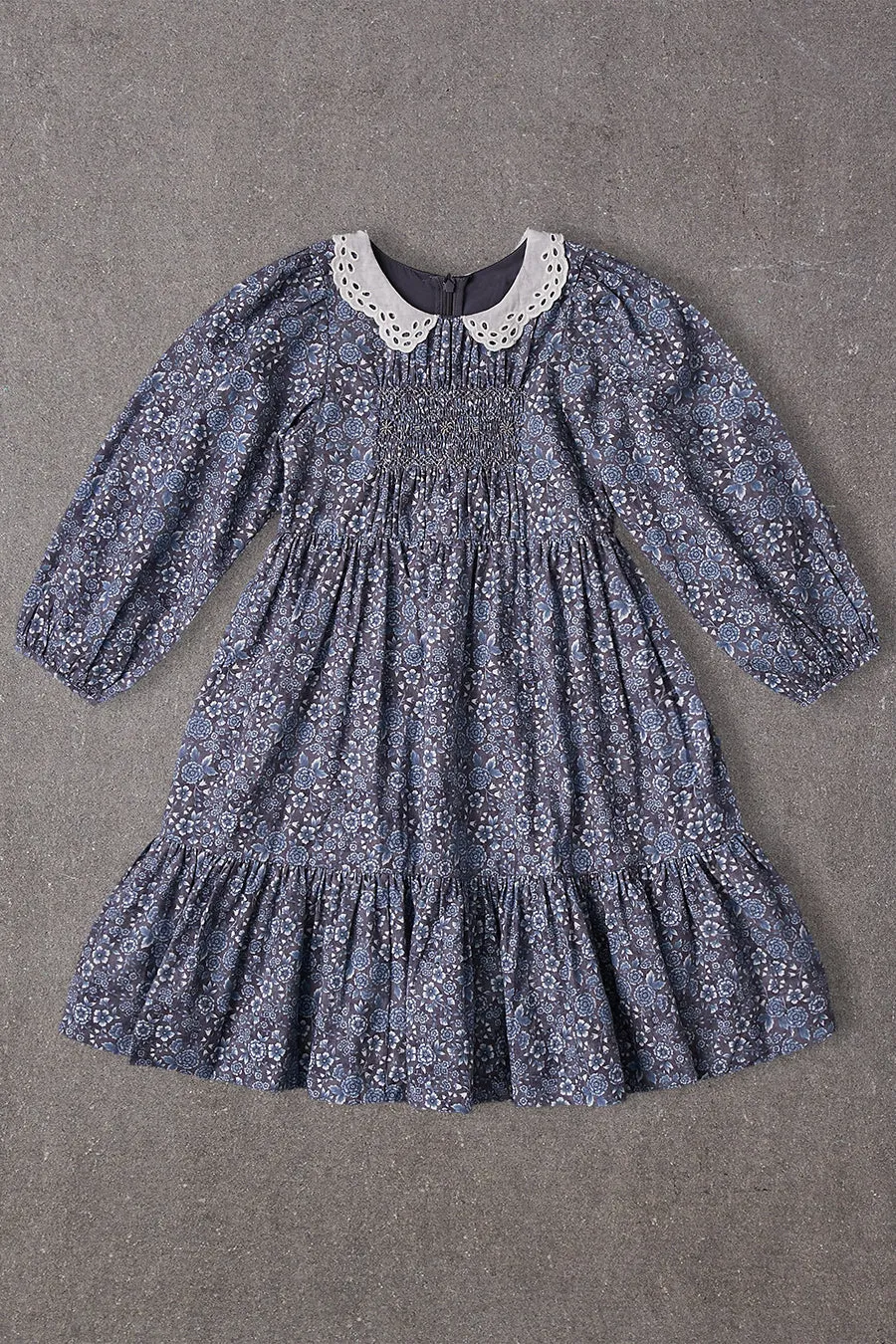 Girls Dress Nellystella Reese Midnight Blooms (Size 4 left)