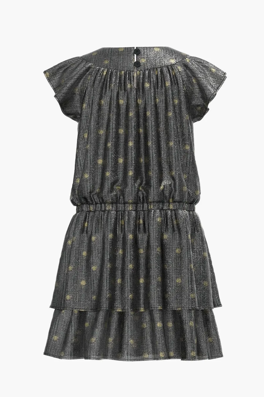 Girls Dress Peek Kids Foil Dot