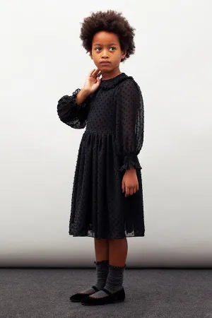 Girls Dress Tocoto Vintage Plumeti Lace