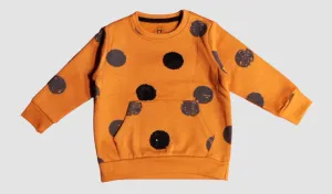 GIRLS POLKA DOTS SWEATSHIRT