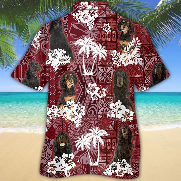 Gordon Setter Hawaiian Shirt, Dog Hawaii Shirt For Men Women