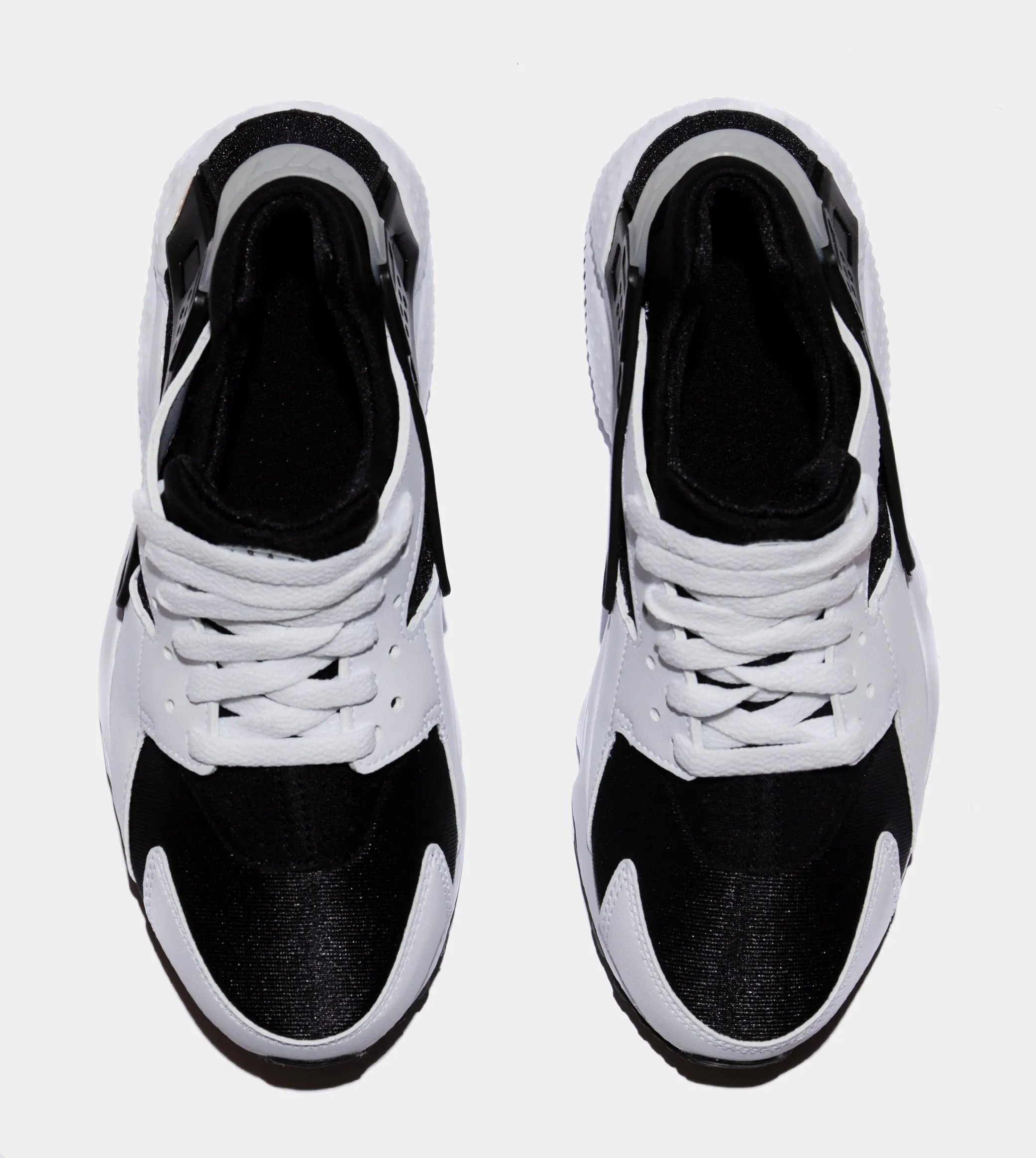 Huarache Run Preschool Lifestyle Shoe (Black/White)