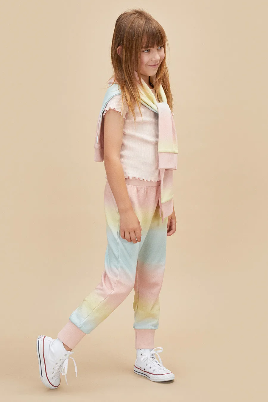 Huxbaby Rainbow Girls Sweatpants