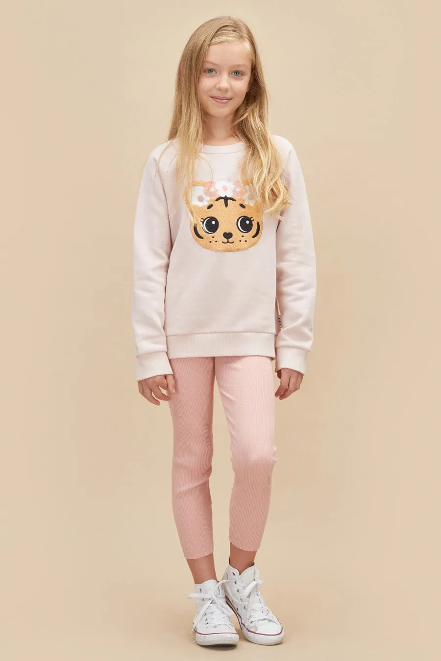 Huxbaby Tigress Girls Sweatshirt