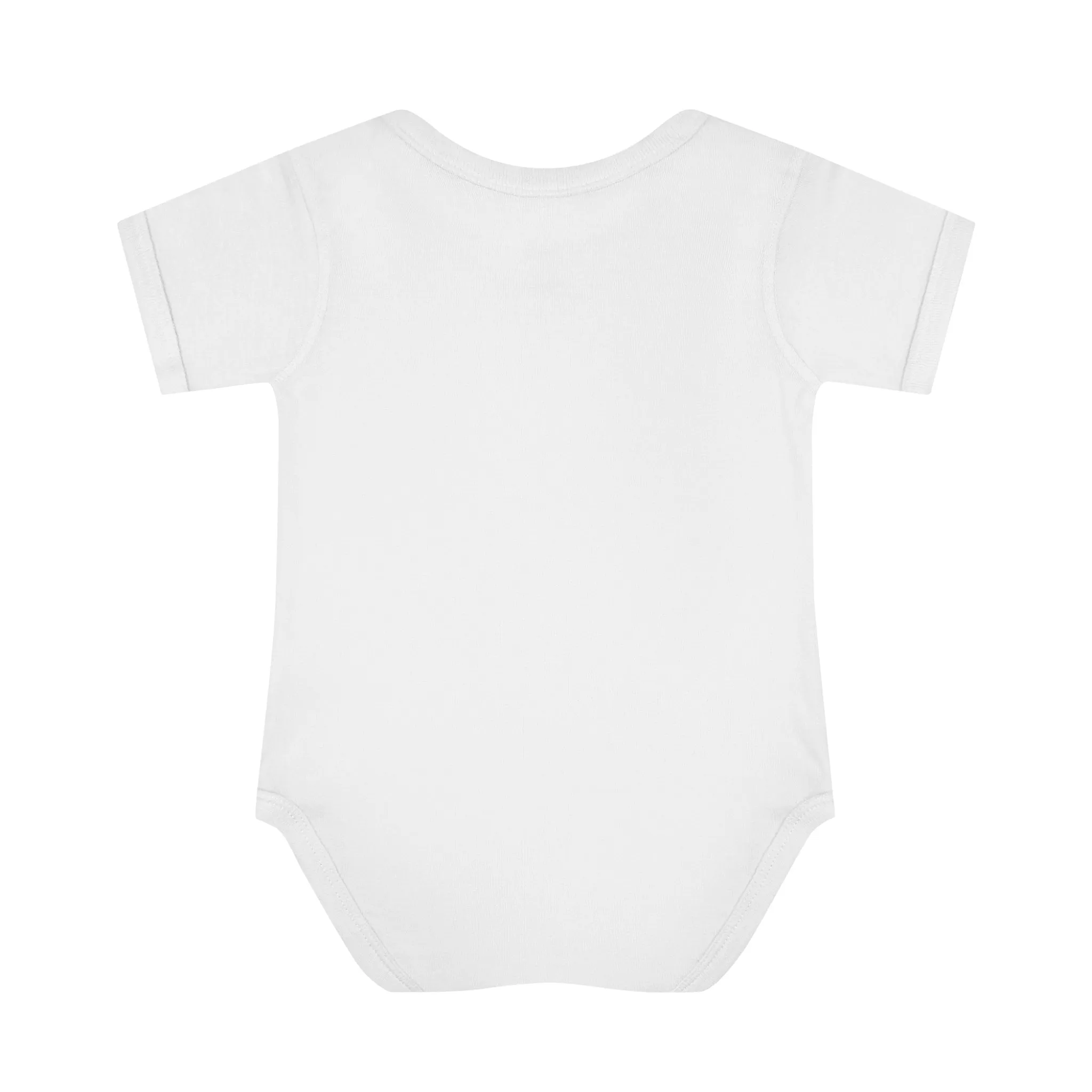 Infant Baby Rib Bodysuit (White)