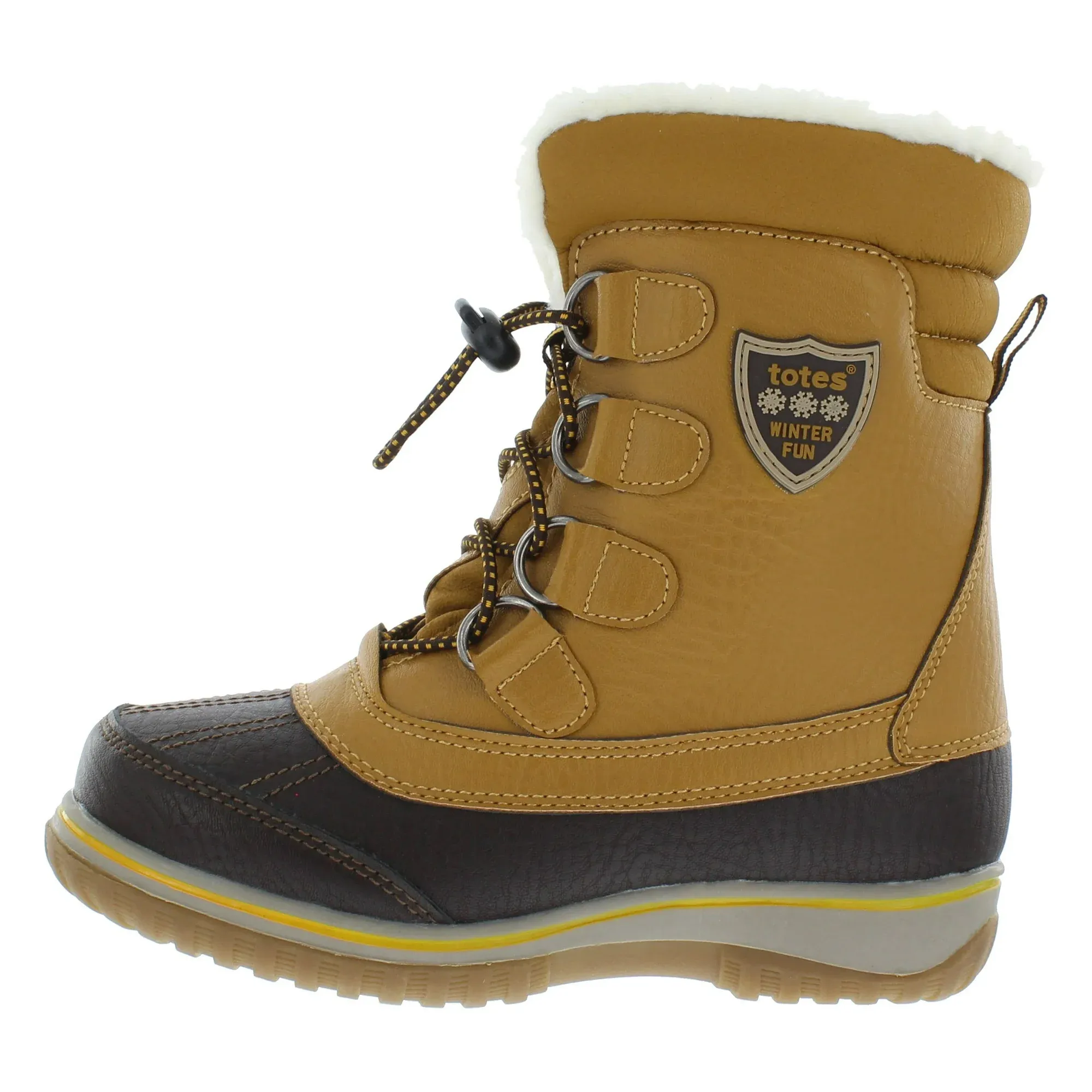 Kids Boy Soft Inner Duck Style Snow Boot