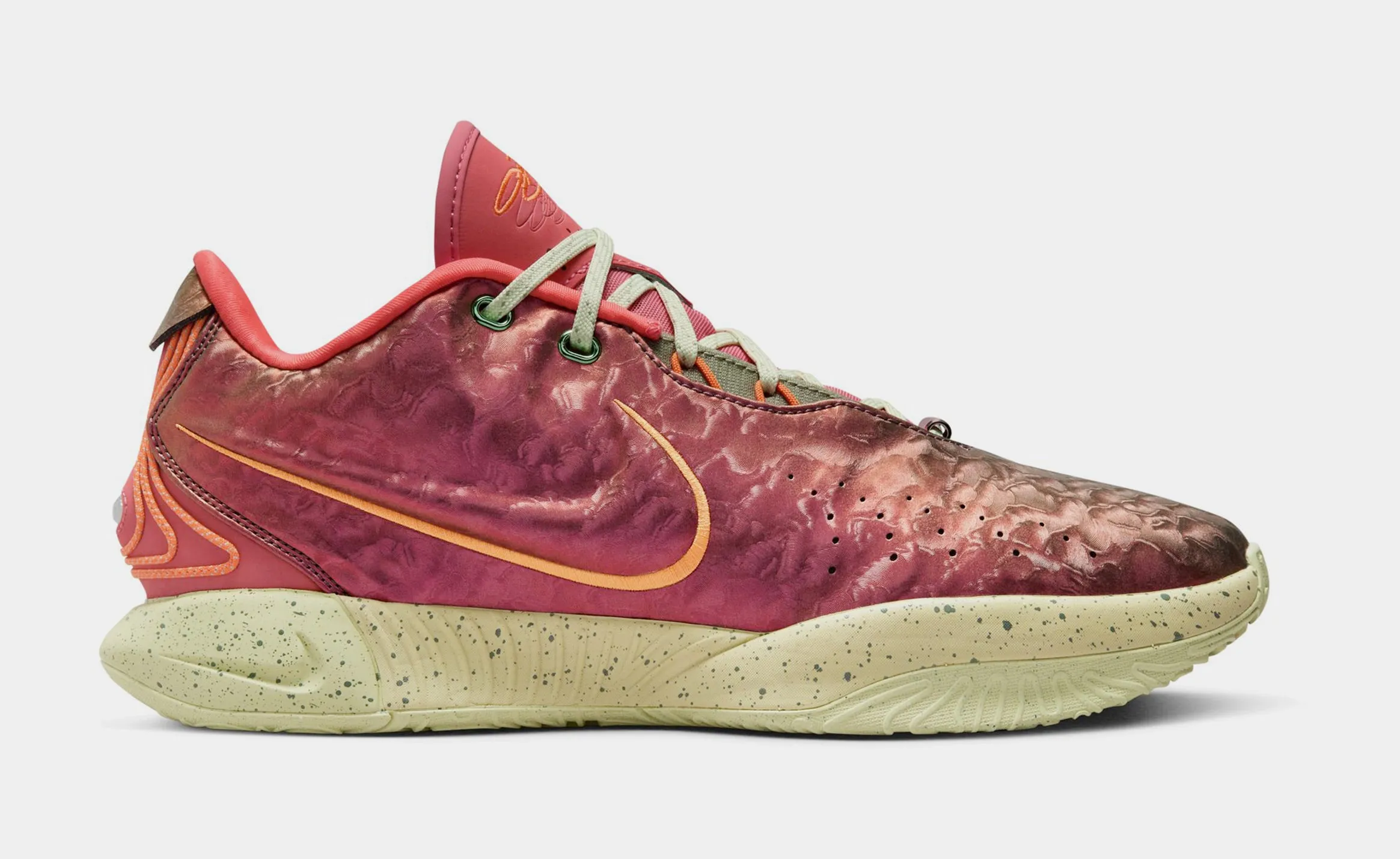 Lebron XXI Queen Conch Mens Basketball Shoes (Ember Glow/Elemental Gold)