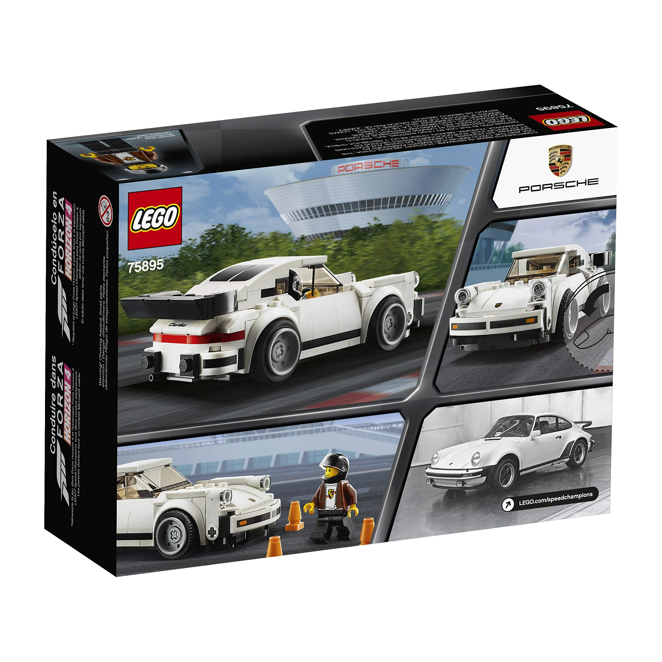 LEGO Speed Champions 1974 Porsche 911 Turbo 3.0 75895 Building Kit, New 2019 (179 Pieces)