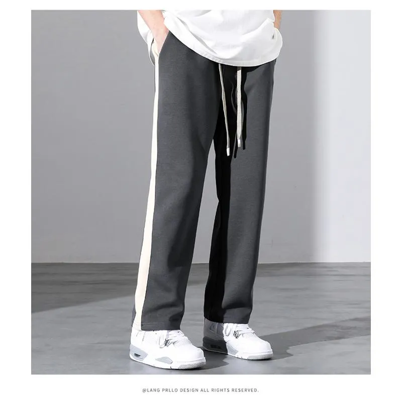 Loose Fit Sports Straight Sweatpant