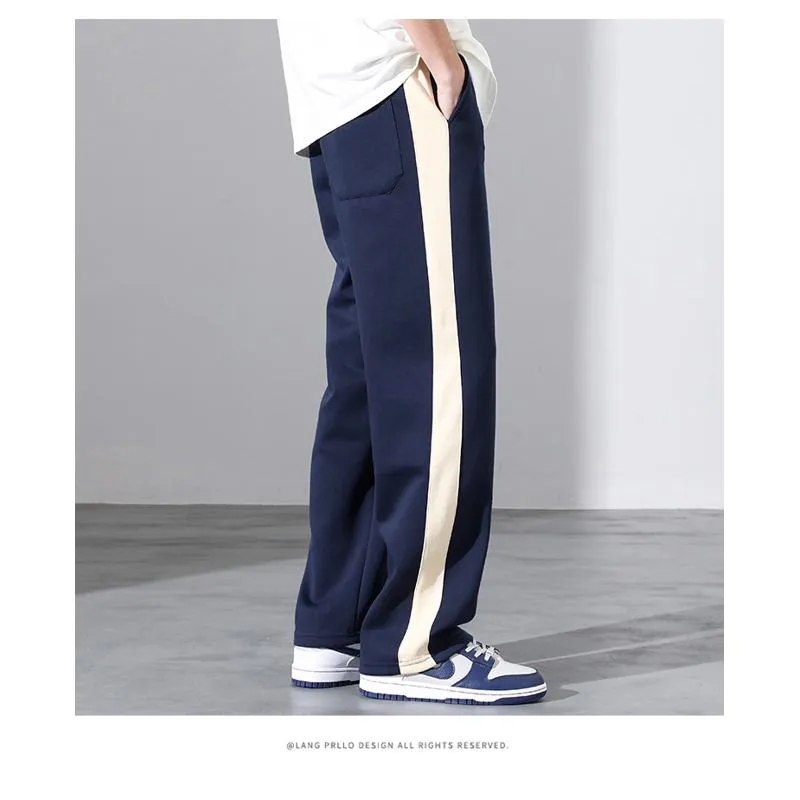 Loose Fit Sports Straight Sweatpant