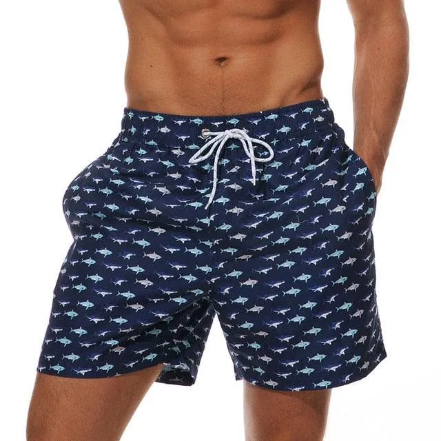 Men's Sports Short Swimming Boxer Trunks Bathing Suits Swimwear