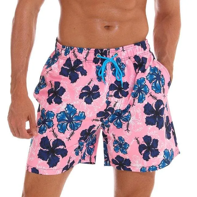 Men's Sports Short Swimming Boxer Trunks Bathing Suits Swimwear