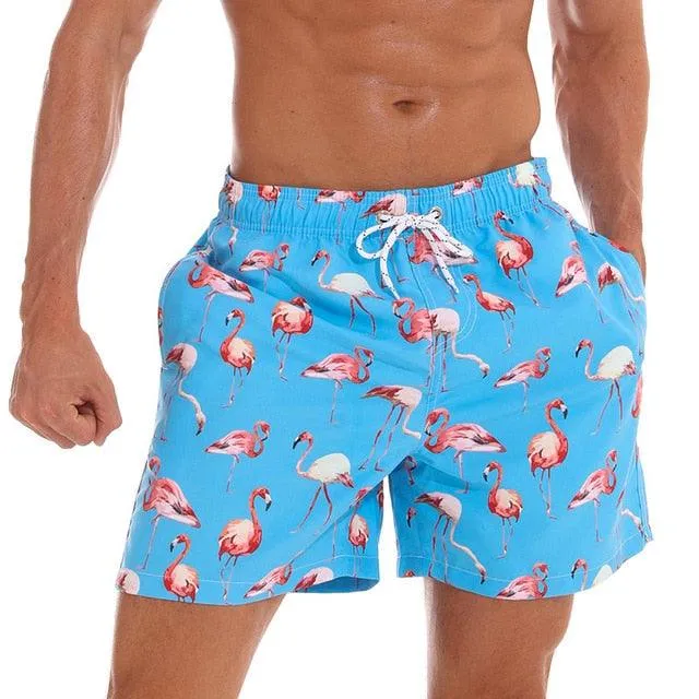 Men's Sports Short Swimming Boxer Trunks Bathing Suits Swimwear